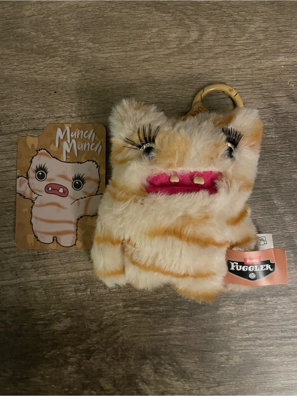 Zuru Fuggler Baddies Keychains Munch Munch